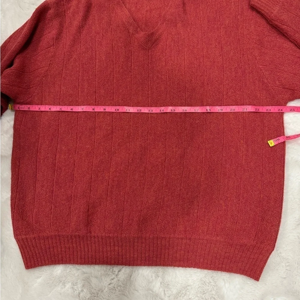Golden Bear Mens Sz L 100% Superfine Alpaca Vneck Sweater
